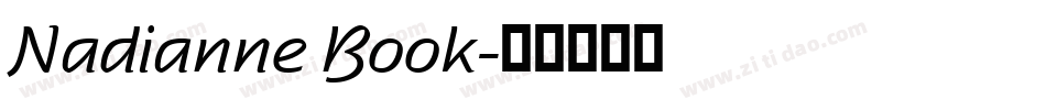 Nadianne Book字体转换